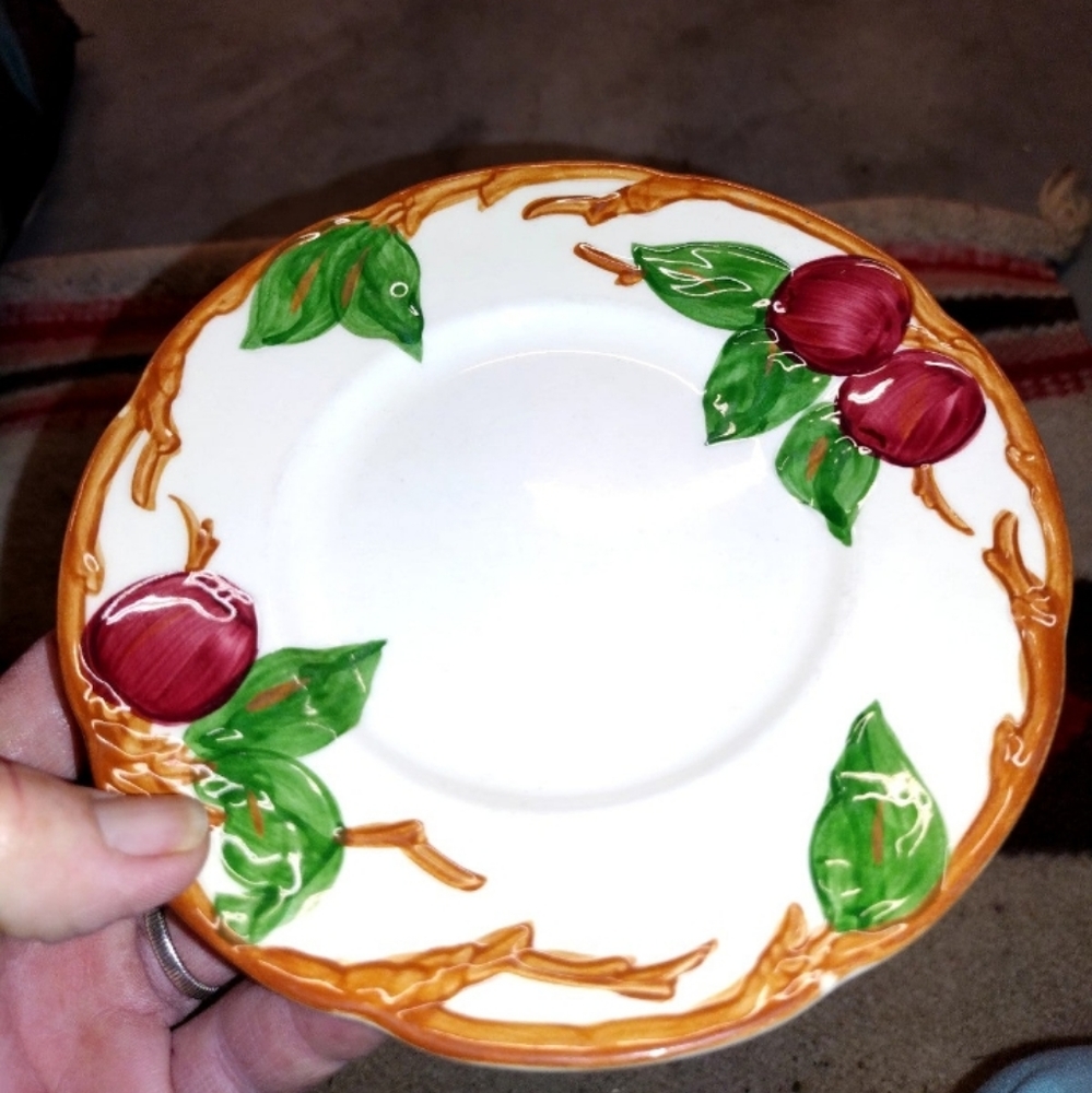 Antique Franciscan Apple Ware salad plate